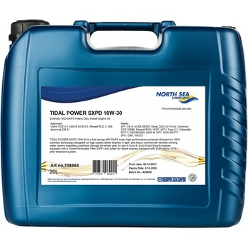 North Sea Lubricants Tidal Power SXPD 10W-30 20 l