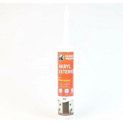 Debbex 201020RL Akryl Exteriér 280 ml bílá