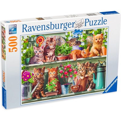 Ravensburger Пъзел Ravensburger от 500 части - Котета (14824)