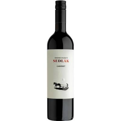 Vinařství Sedlák Cabernet Franc Cabernet Moravia moravské zemské 12,5% 0,75 l (holá láhev)