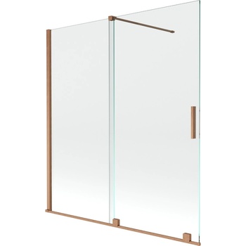 Mexen Velar душ преграда за вана, плъзгаща се, 2-части, 150 x 150 см, прозрачен, (896-150-000-01-65)