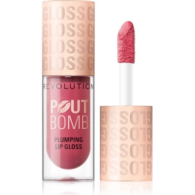Revolution Beauty Pout Bomb блясък за устни с увеличаващ ефект цвят 4.6ml