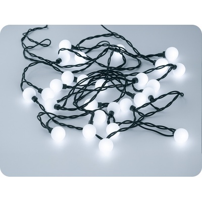 ACA Lighting ACA SOLÁRNE LED reťazové svietidlo 4,35m 2m 30xLED mliečne studená biela IP44 X04302423