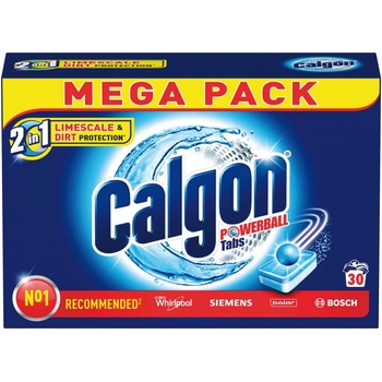 Calgon 2v1 zmäkčovač vody tablety proti vodnému kameňu 30 dávek 390 g