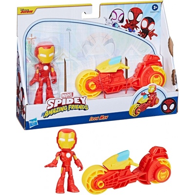 Marvel Hasbro Spidey Iron Man a vozidlo