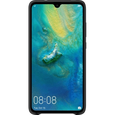 Huawei Silicone Car Case - оригинален силиконов (TPU) калъф за Huawei Mate 20 (черен)