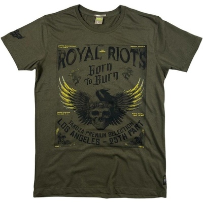 Yakuza triko Premium Royal Riots 3702 olivová