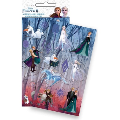 Frozen 2 LG nálepky lesklé