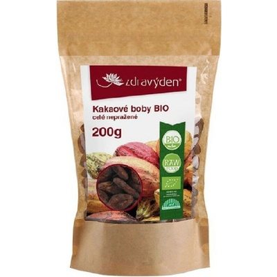 Kakaové boby - nepražené - BIO kvalita - 200 g