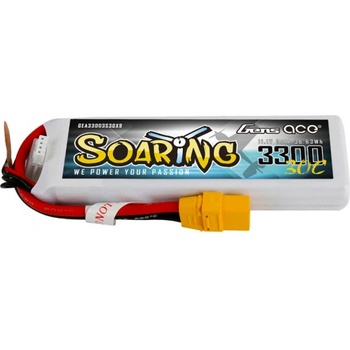 Gens Ace Soaring 30C 3S1P Lipo batéria s konektorom XT90 11.1 V 4000 mAh