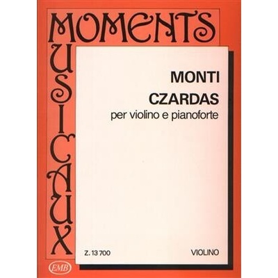 Czardas od Vittorio Monti pre husle a klavír