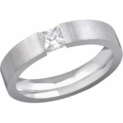 Bijutanki Пръстен от Медицинска Стомана с Камък