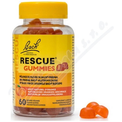 Bachovy esence Rescue GUMMIES 60 ks