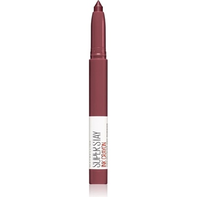 Maybelline Matná rtěnka v tužce Super Stay Ink Crayon 55 Make It Happen 1,5 g