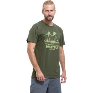 Meatfly мъжка тениска Adventure Olive Meatfly | Zelen | МЪЖЕ | S