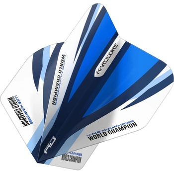 Red Dragon Luke Humphries Hardcore modro-biele štandardné, 100 mikrónové