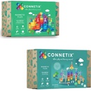 Connetix Rainbow Creative Pack 102 ks + Kuličkodráha 92 ks