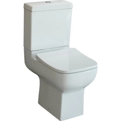 Inter Ceramic Моноблок 5583P, седалка и капак, порцелан, бял, 83.7x55.5x36см (5583P)