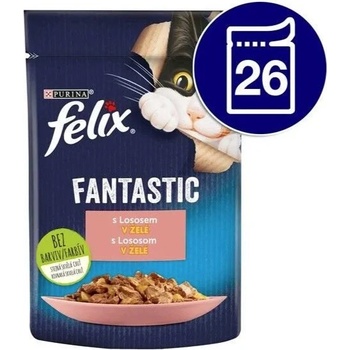 Felix Fantastic losos v želé 26 x 85 g