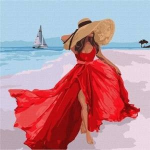 Ideyka Painting by numbers - Summer romance 40x40cm