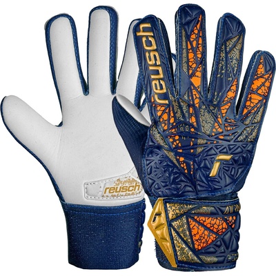 Reusch Вратарски ръкавици Reusch Adults Grip Goalkeeper Gloves - Prem Blue/Gold