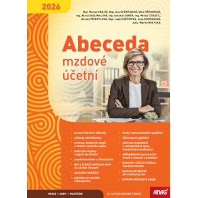 Abeceda mzdové účetní 2026 – Zboží Mobilmania