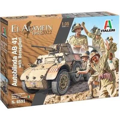 Italeri AB 41 w/ Bersaglieri Italian Infantry 1:35