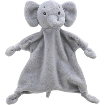 Image 1 of The Puppet Company - Бебешка кърпа за гушкане Слонче, серия Wilberry ECO Comforters