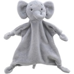 The Puppet Company - Бебешка кърпа за гушкане Слонче, серия Wilberry ECO Comforters