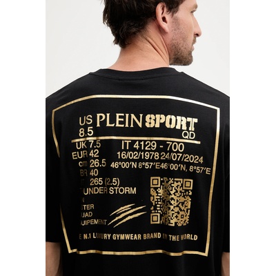 Plein Sport Памучна тениска plein sport (faec.mtk8362.ste001n)