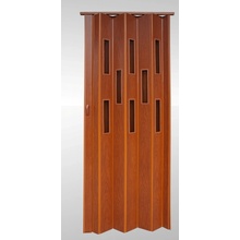 Vivaldi Shrnovací dveře prosklené Calvados 70 cm