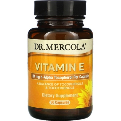 Dr.Mercola Vitamín E 308 IU 30 kapslí