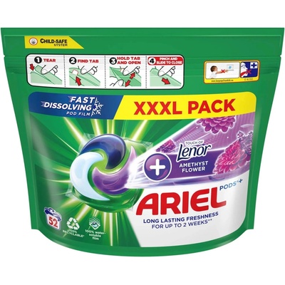 Ariel Allin1 PODS + Touch of Lenor Amethyst Flower kapsule na pranie 52 PD