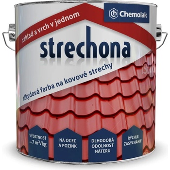Chemolak STRECHONA farba na strechy 0111/10kg