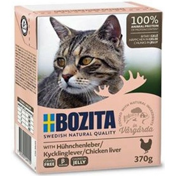 Bozita bezobilné kousky kuřecí játra v želé 370 g