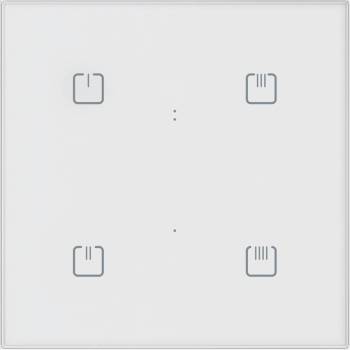 ELKO EP Rfsw-42/w Безжичен стъклен смарт ключ с вградено реле (8891)