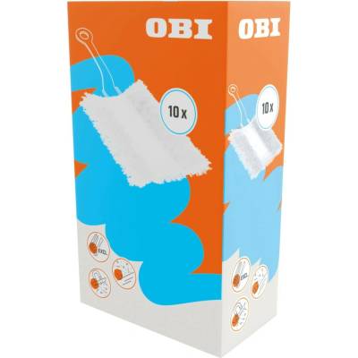 OBI Jednorázové náhradní potahy na prachovku 10 ks