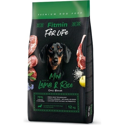 Fitmin For Life Adult Mini Lamb & Rice 12 kg