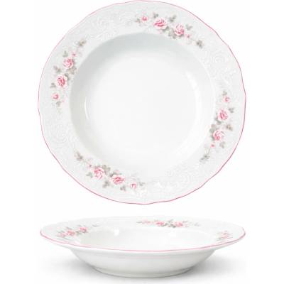 Thun 1794 Bernadotte ružová hlboký tanier 230 mm P1750003J1Z5396055