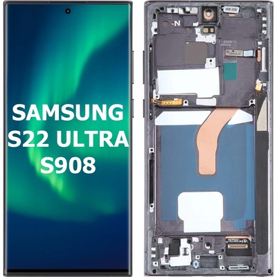 LCD Displej + Rám Samsung Galaxy S22 Ultra