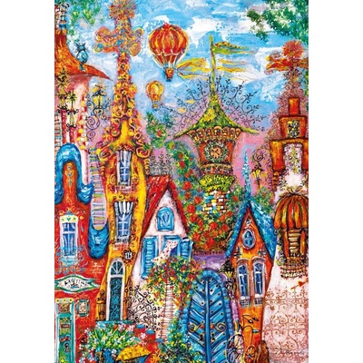 HEYE Charming Village Modrá brána 500 dielov