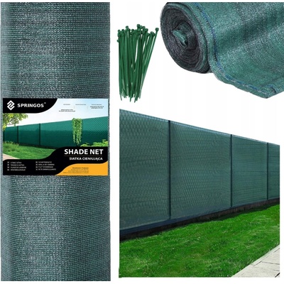 Springos stínící tkanina 90 % 1,5 x 25 m zelená SN0018 – Sleviste.cz