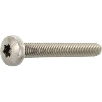 Šroub s čočkovitou hlavou ISO14583 M6x60, TX30, nerez A2 (200 ks)