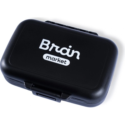 BrainMax BrainMarket Zásobník na kapsle černý – Zbozi.Blesk.cz