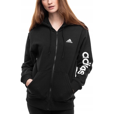 adidas s kapucňou bavlnená športová rozopínateľná