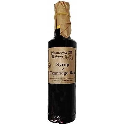 Piwniczka Babuni čierny sirup bez 0,5 l
