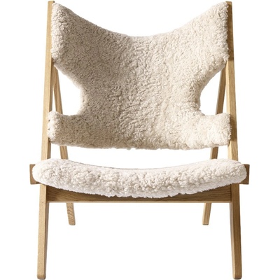 Audo Knitting sheepskin natural oak / nature
