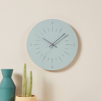 EGLO 425511 - Стенен часовник TAKAHAGI 1xAA Ø 30 см зелен (EG425511)