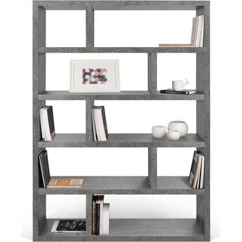 TemaHome Сив шкаф за книги от бетон 120x173 cm Dublin - TemaHome (9000.322594)