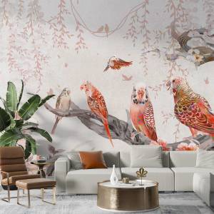 Art Gift Decor Фототапет - Островът на папагалите